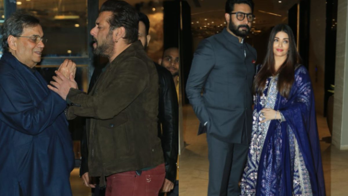 Unseen Pictures Of Salman Khan, Aishwarya Rai Bachchan From Subash Ghai's Birthday Party